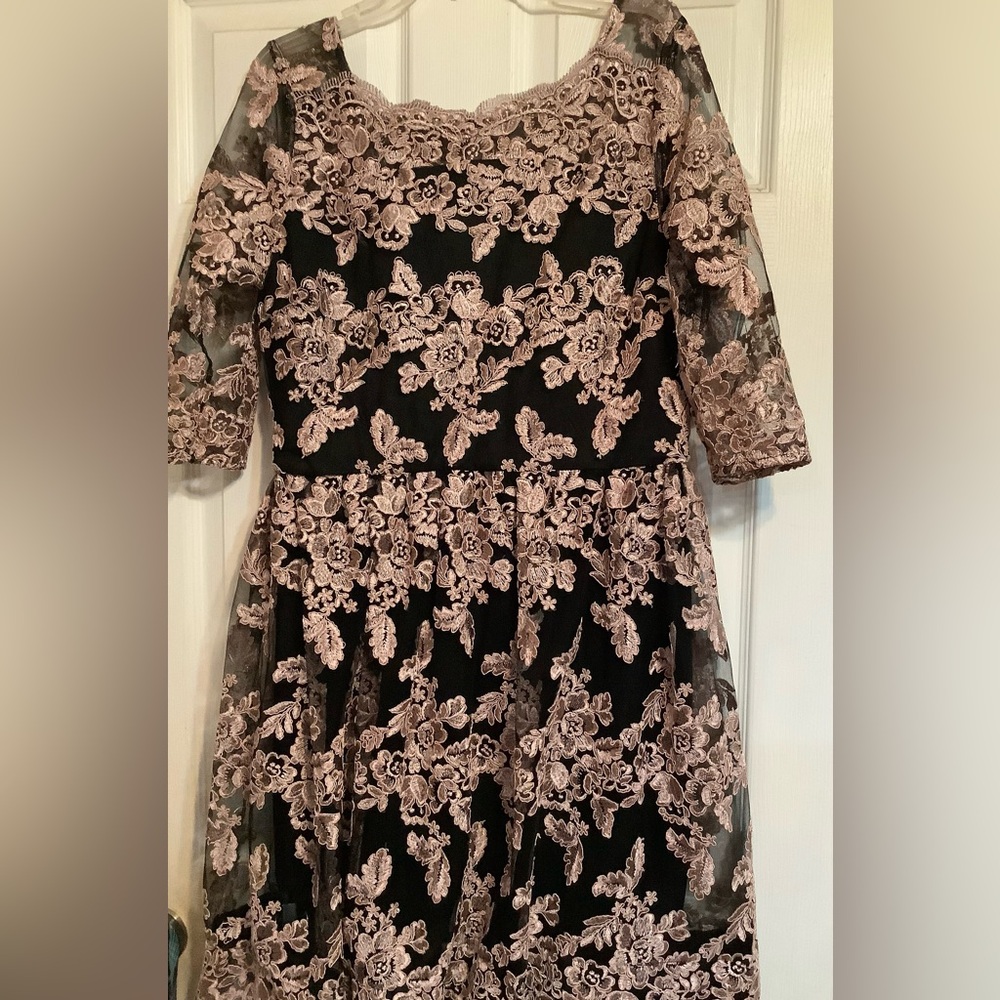 beautiful new lace dress for a special occasion